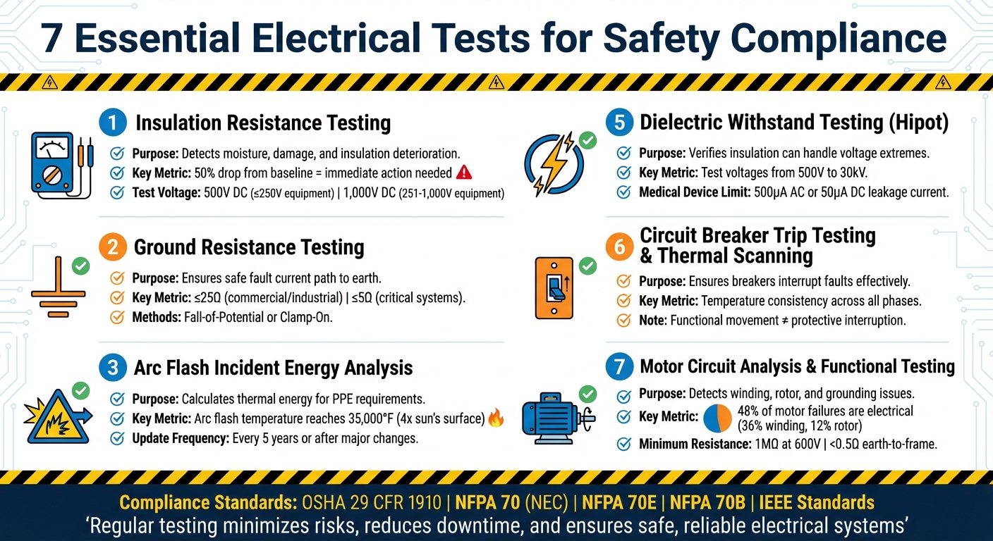7 Essential Electrical Safety Tests for OSHA and NFPA Compliance