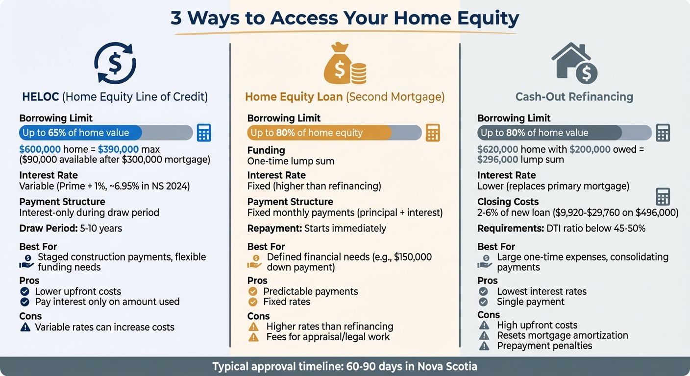 3 Ways to Access Home Equity for Rental Property Investment in Nova Scotia