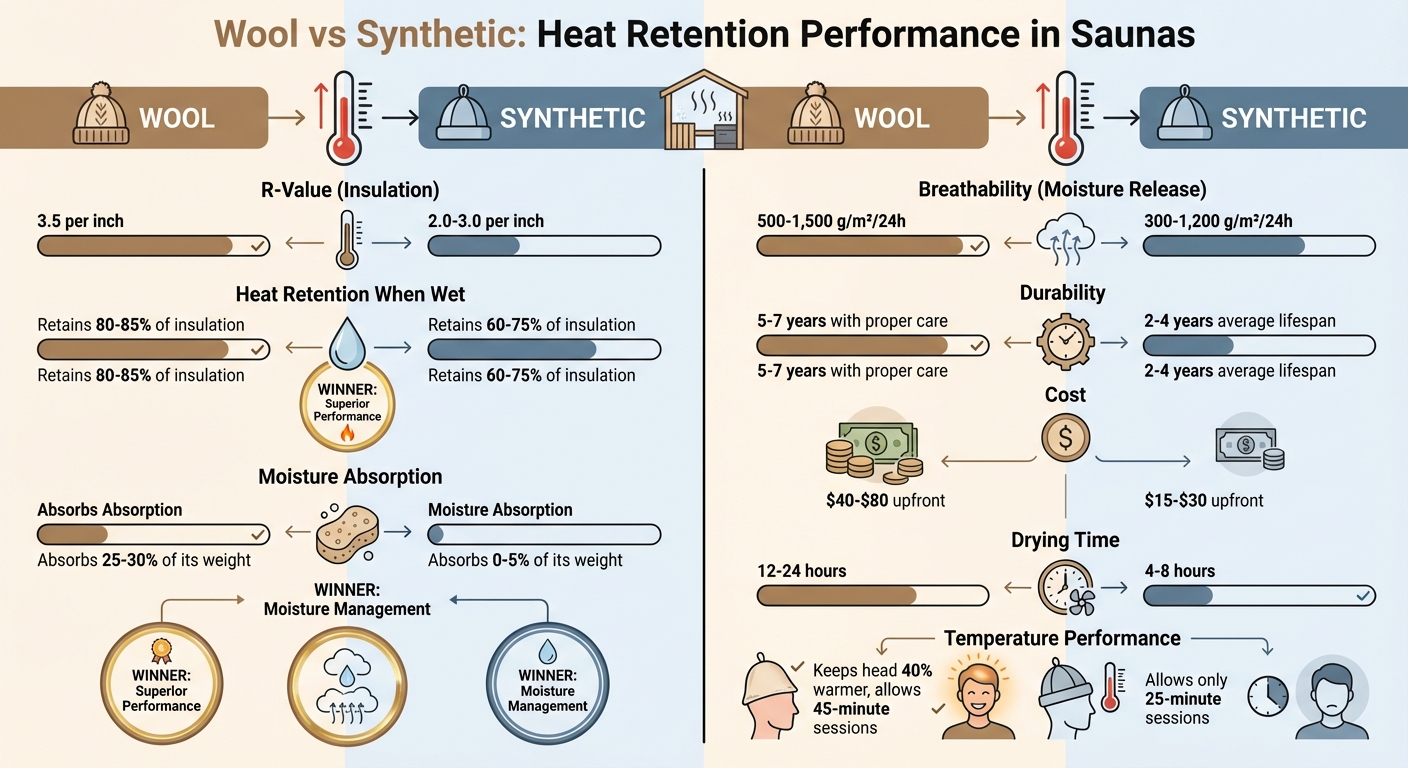 Wool vs Synthetic Materials Heat Retention Performance Comparison