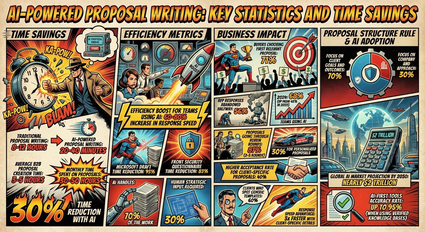AI-Powered Proposal Writing: Key Statistics and Time Savings