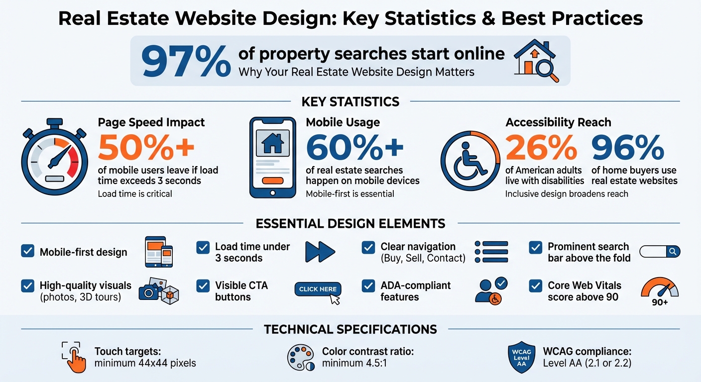 Real Estate Website Design Statistics and Best Practices