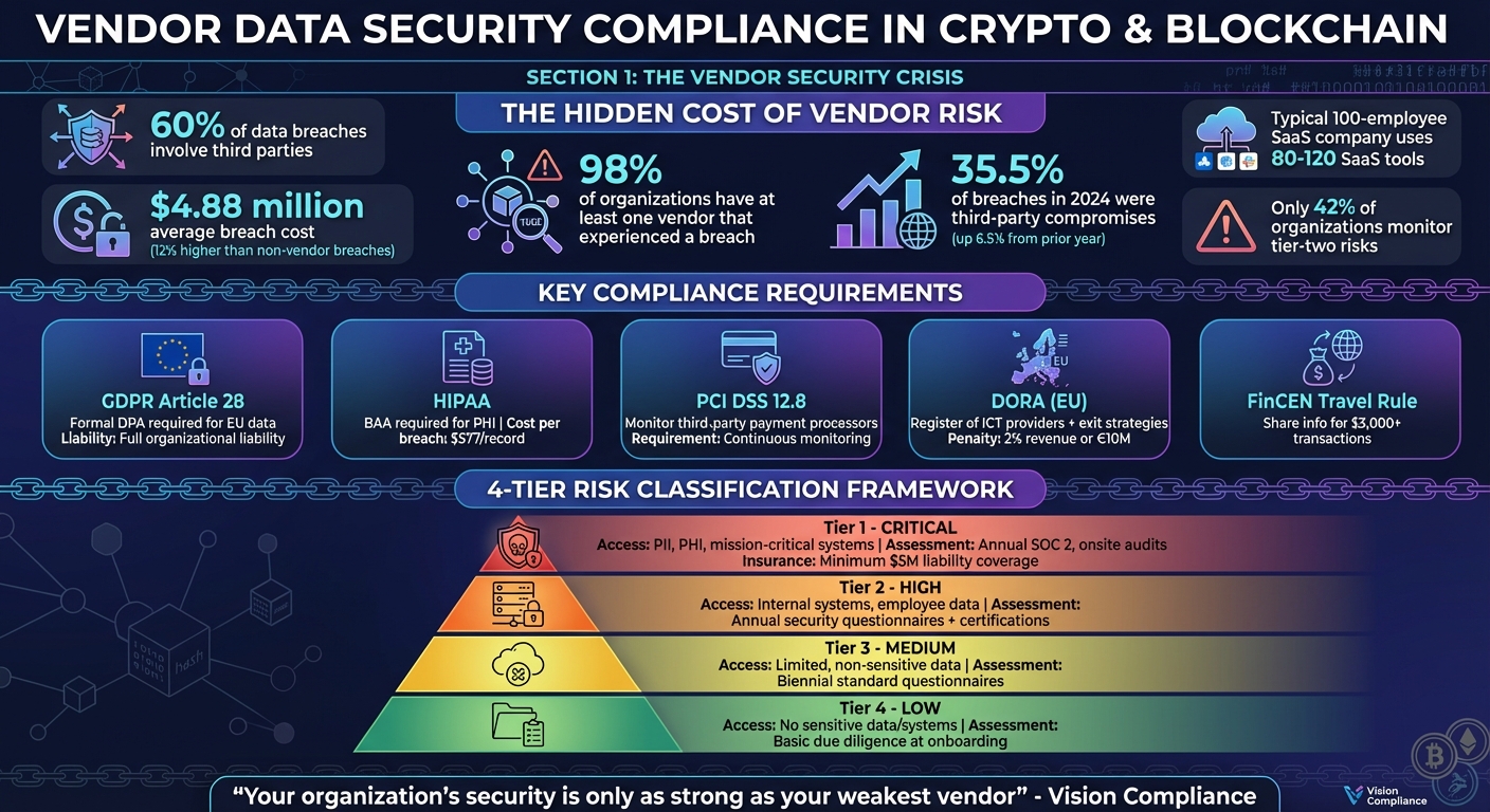Vendor Data Security Compliance: Key Statistics and Risk Tiers