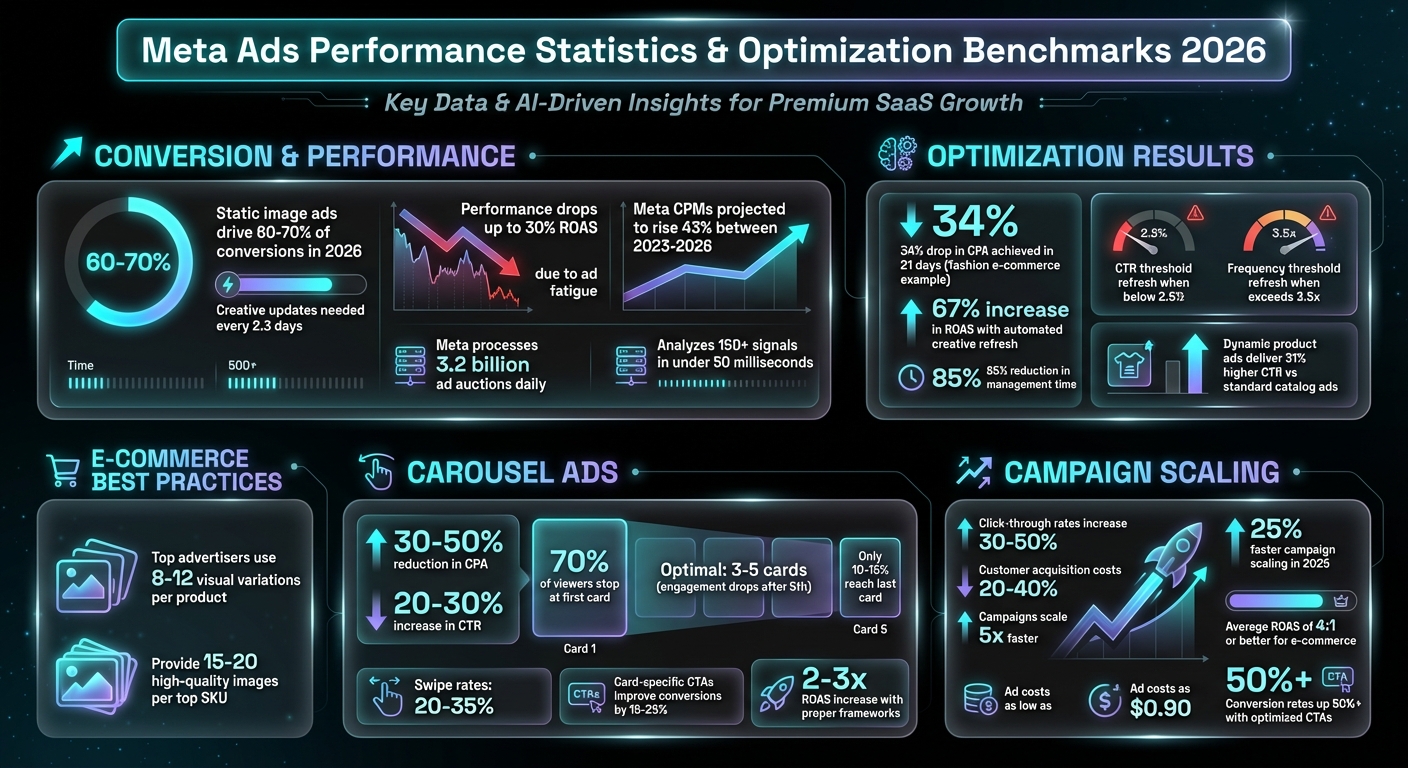 Meta Ads Performance Statistics and Optimization Benchmarks 2026