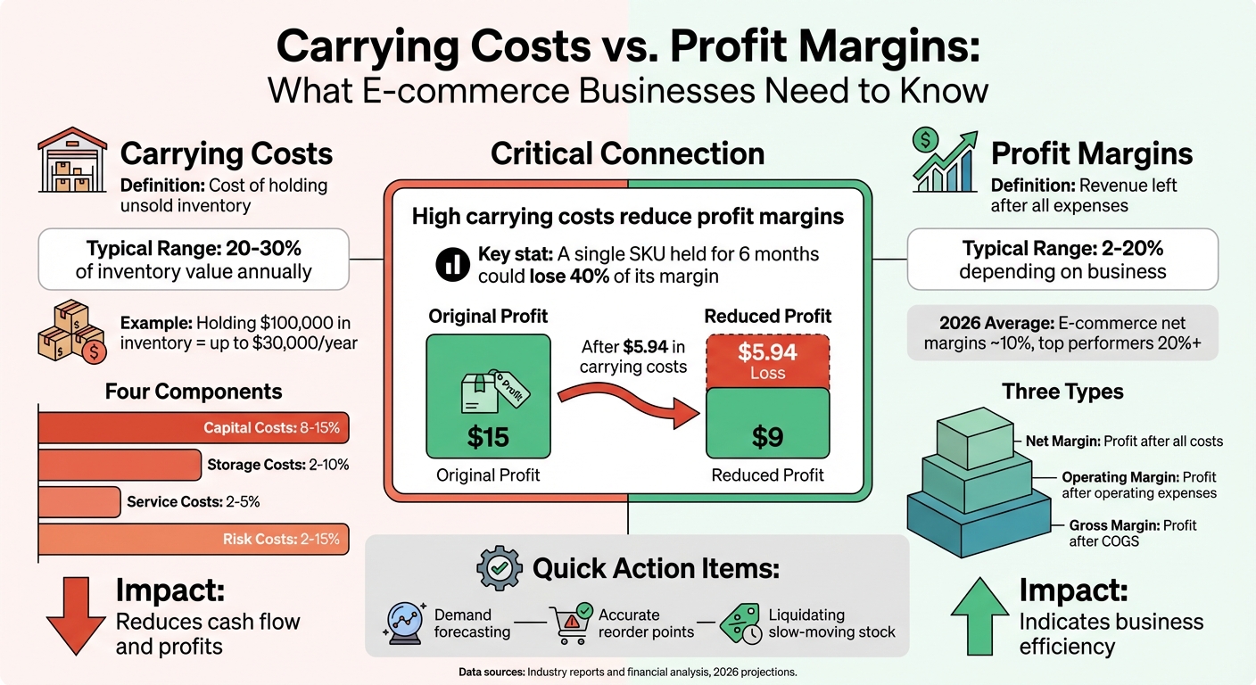 Carrying Costs vs Profit Margins: Key Differences and Impact on E-commerce Profitability