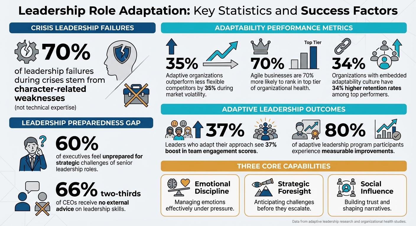 Leadership Role Adaptation: Key Statistics and Success Factors