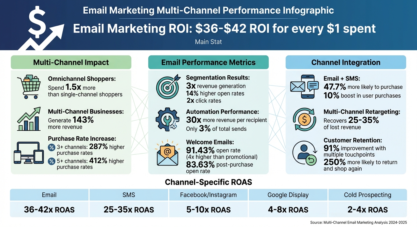 Email Marketing Multi-Channel ROI and Performance Statistics