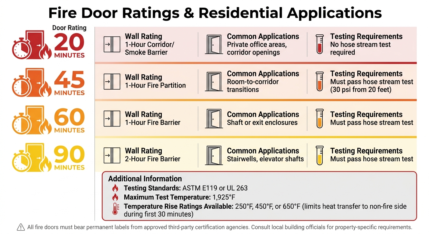 South Carolina Fire Door Ratings and Applications Guide