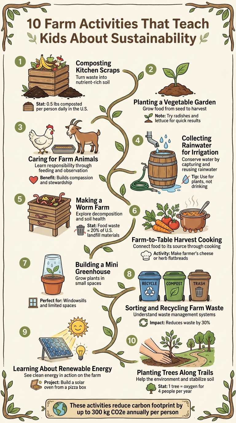 10 Farm Activities That Teach Kids About Sustainability