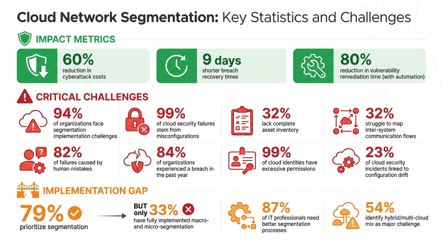 Cloud Network Segmentation: Key Statistics and Challenges