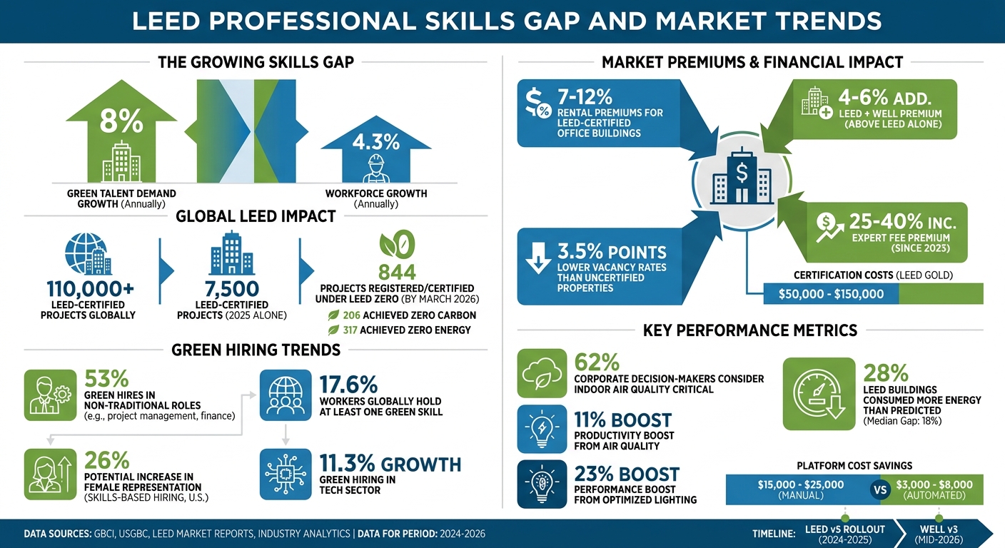 LEED Professional Skills Gap and Market Trends 2024-2026