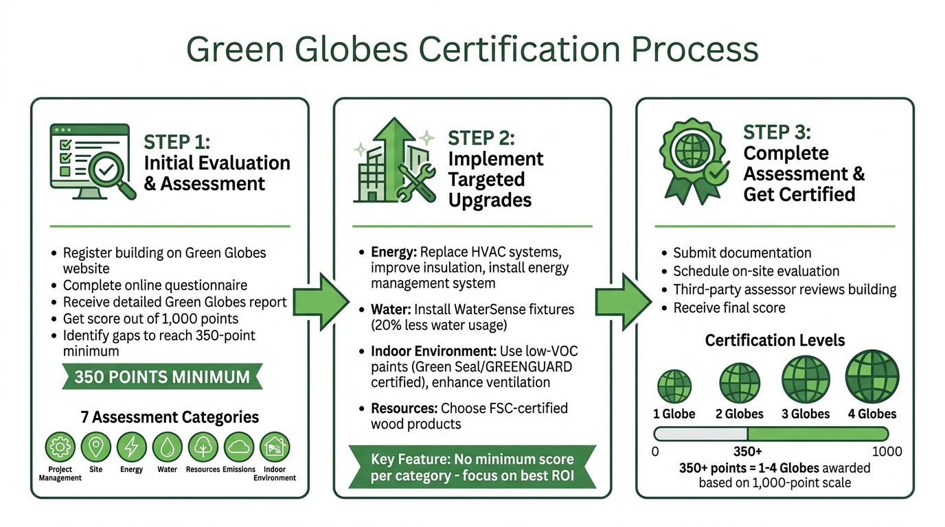 Green Globes Certification Process: 3 Steps to Building Certification