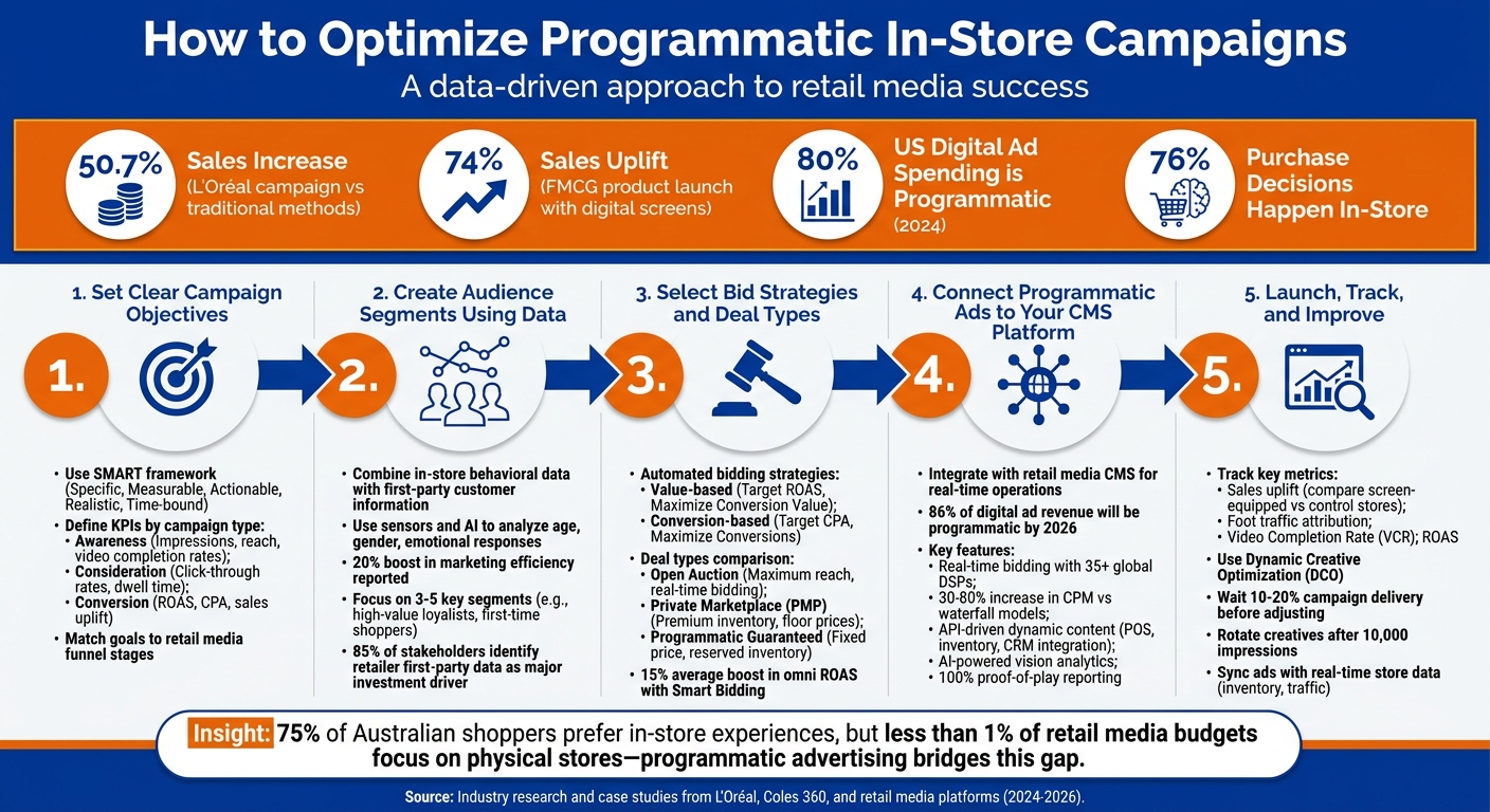 5-Step Process to Optimize Programmatic In-Store Ad Campaigns