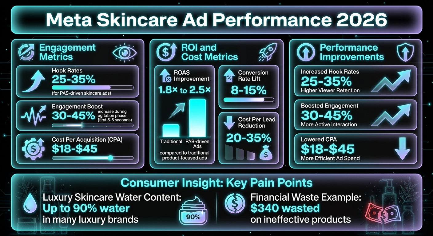 Meta Ad Performance Metrics for Skincare Campaigns 2026