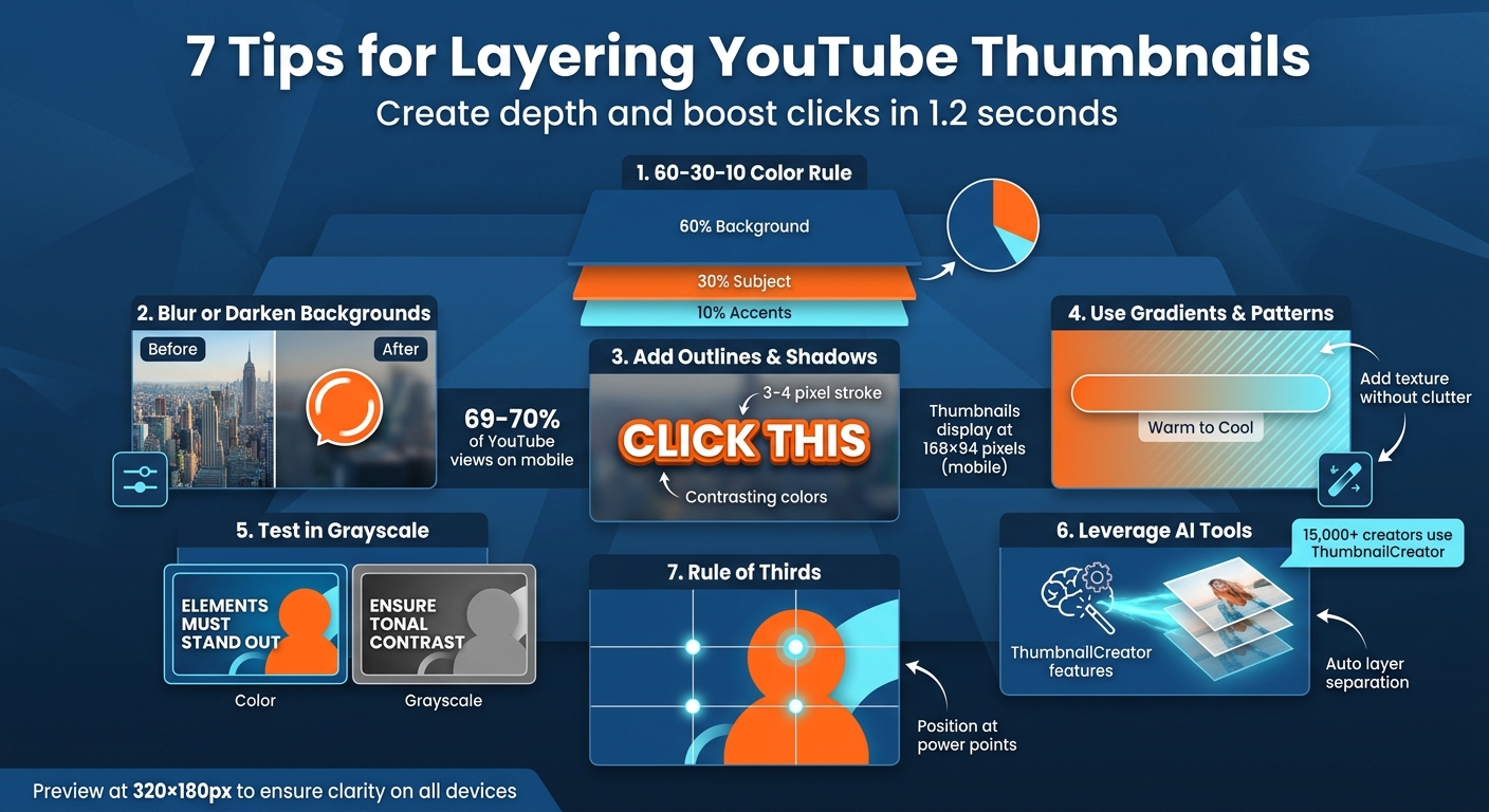 7 Essential Tips for Creating Layered YouTube Thumbnails