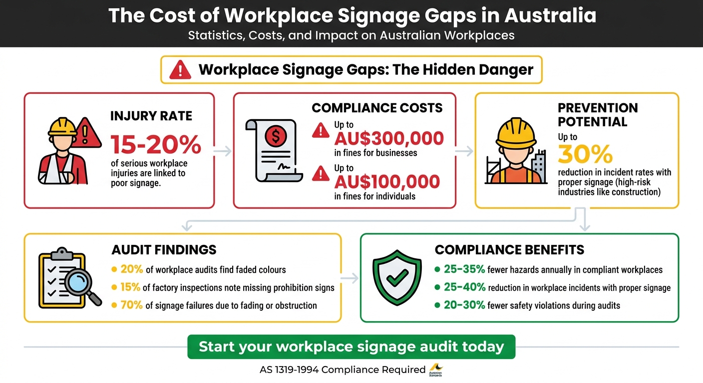 Workplace Signage Gaps: Key Statistics and Compliance Costs in Australia