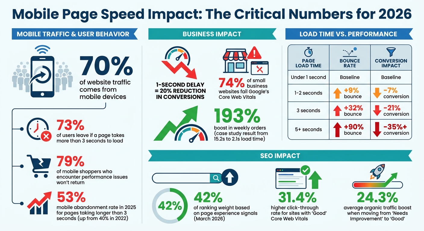 Mobile Page Speed Impact on User Behavior and Conversions 2026