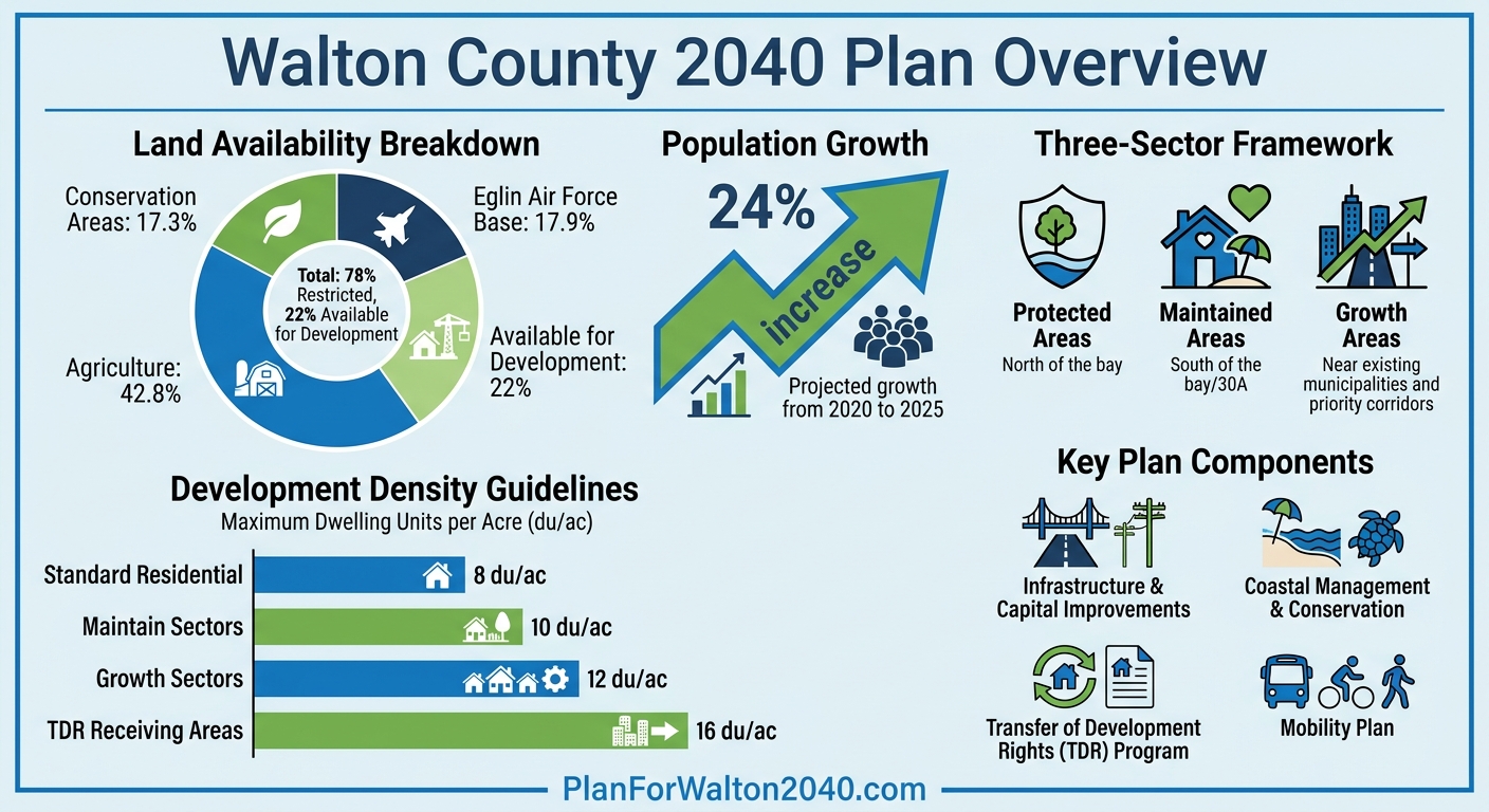Walton County 2040 Plan: Land Use Distribution and Development Density Guidelines