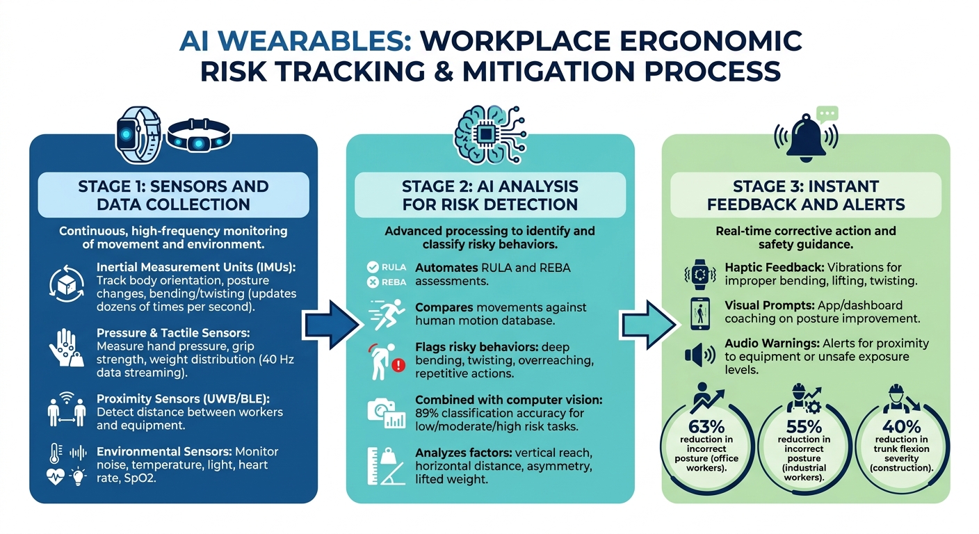 How AI Wearables Detect and Prevent Workplace Ergonomic Risks