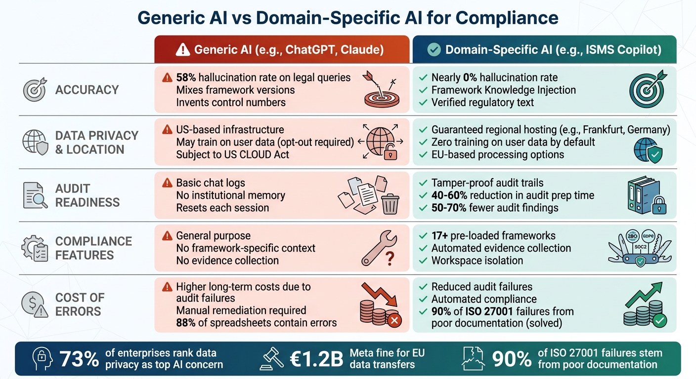 Generic AI vs Domain-Specific AI for Compliance: Key Differences