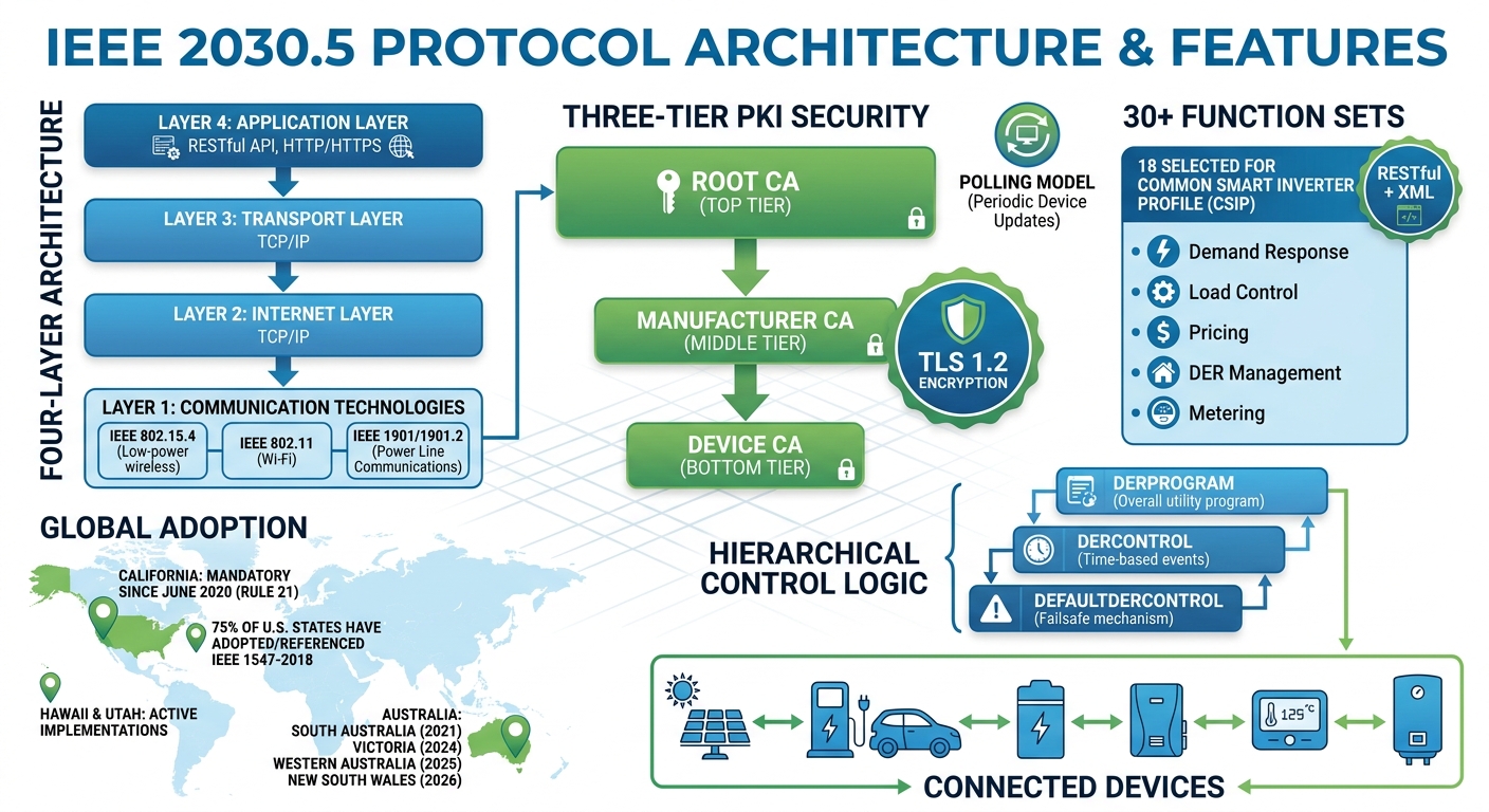 IEEE 2030.5 Protocol Architecture and Key Features Overview