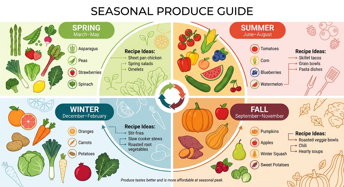 Seasonal Produce Guide: What's Fresh Each Season in the US