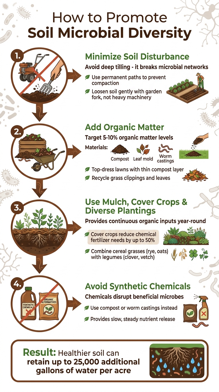 4 Essential Steps to Promote Soil Microbial Diversity in Your Landscape