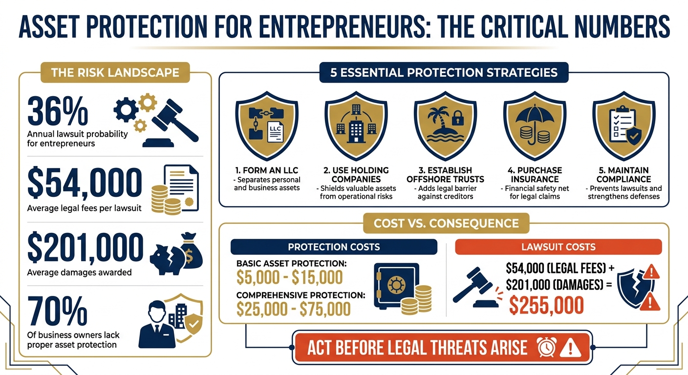 Asset Protection Statistics and Strategies for Entrepreneurs