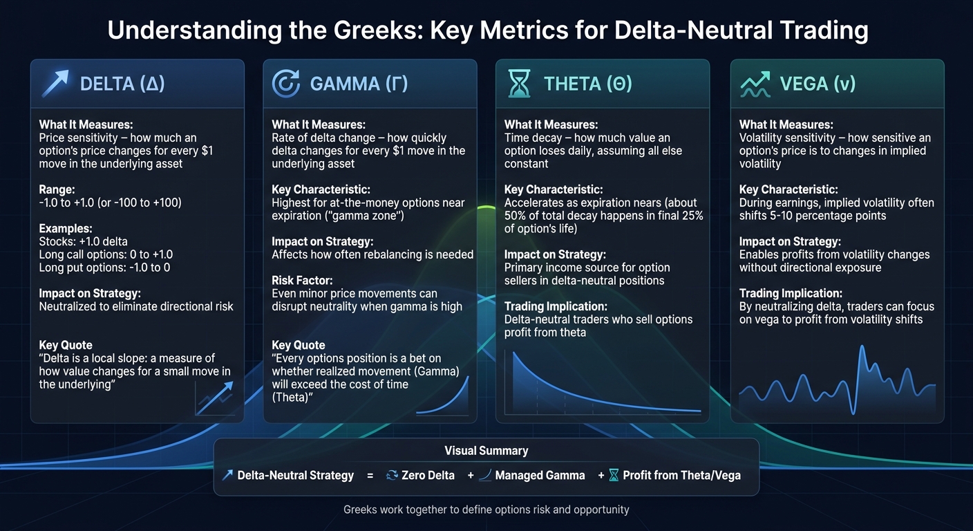 Options Greeks Guide: Delta, Gamma, Theta, and Vega Explained