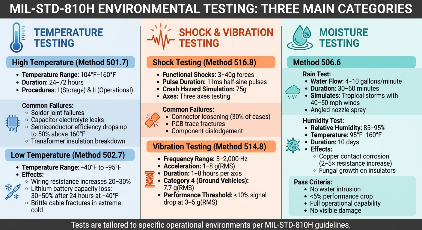 MIL-STD-810H Environmental Testing Methods for Electrical Equipment