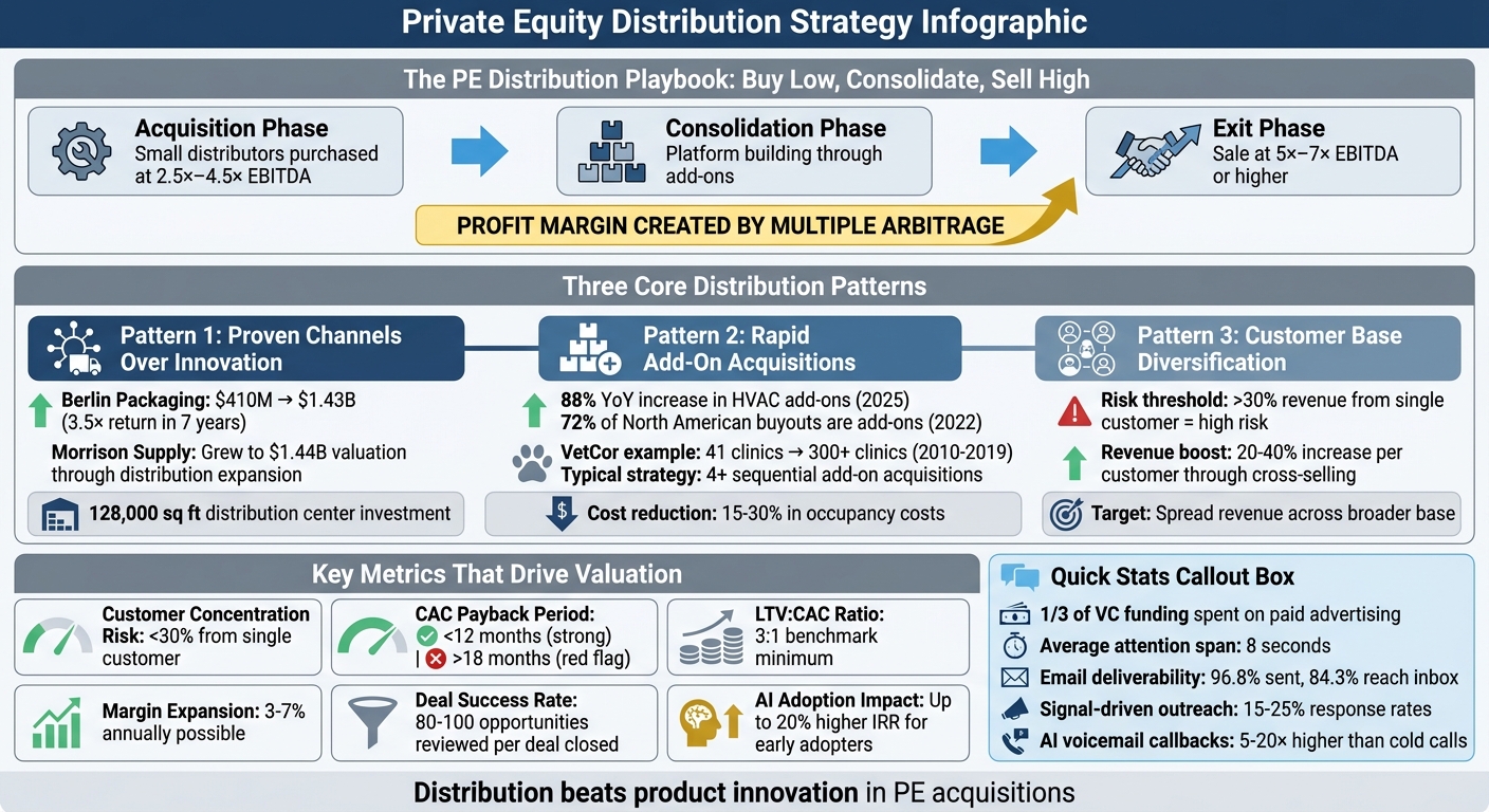 How Private Equity Firms Create Value Through Distribution: The Multiple Arbitrage Strategy