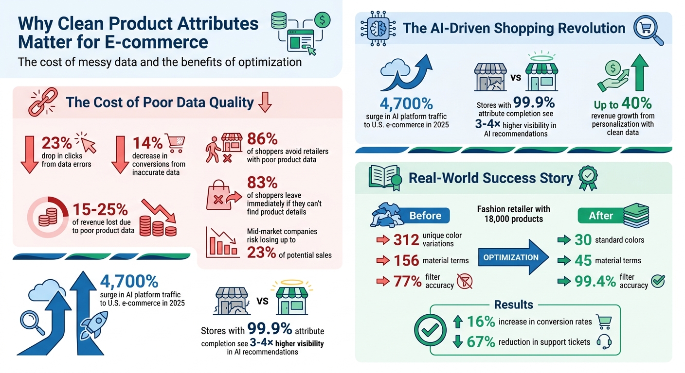 Impact of Clean Product Attributes on E-commerce Performance