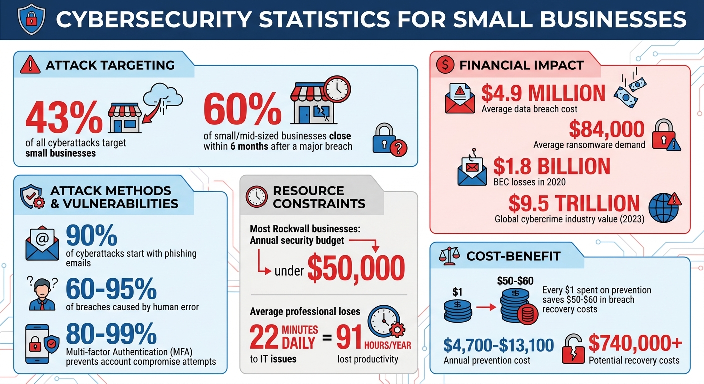Cybersecurity Threats and Costs for Small Businesses: Key Statistics