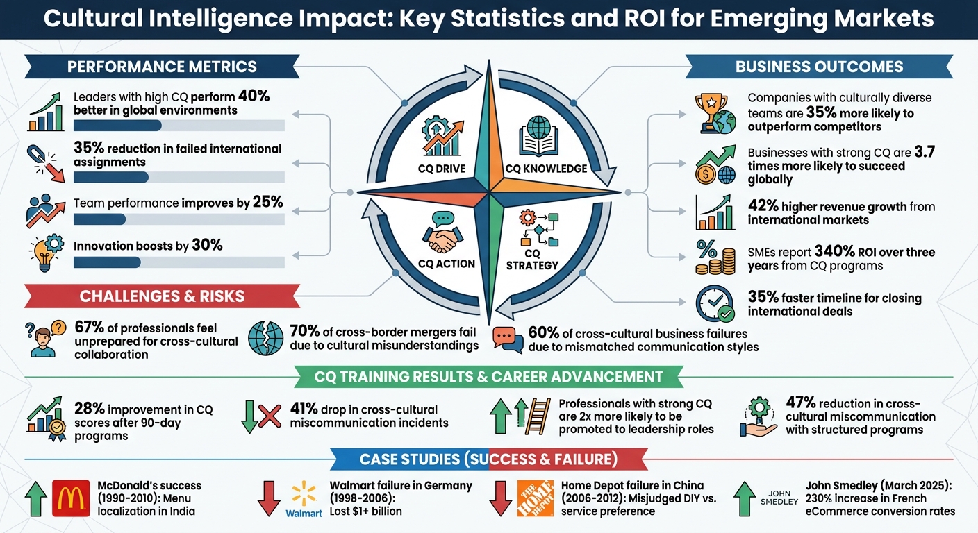 Cultural Intelligence Impact: Key Statistics and ROI for Emerging Markets