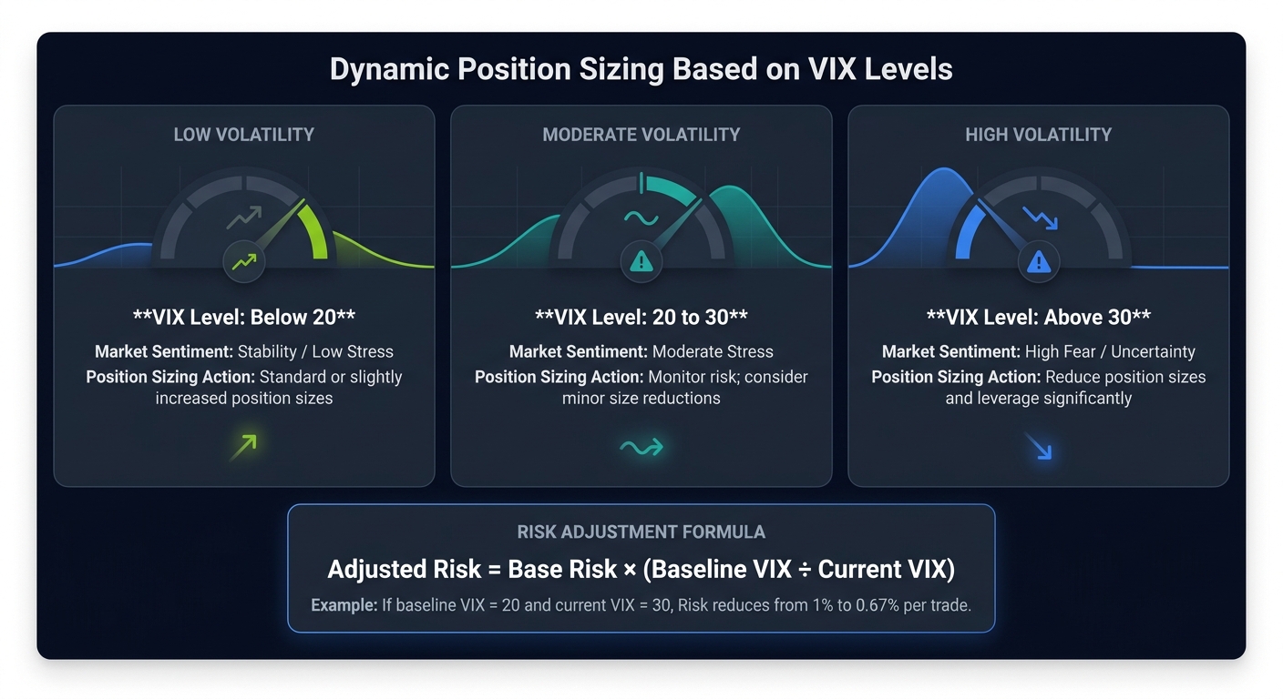 VIX-Based Position Sizing Guide: Market Conditions and Risk Adjustments