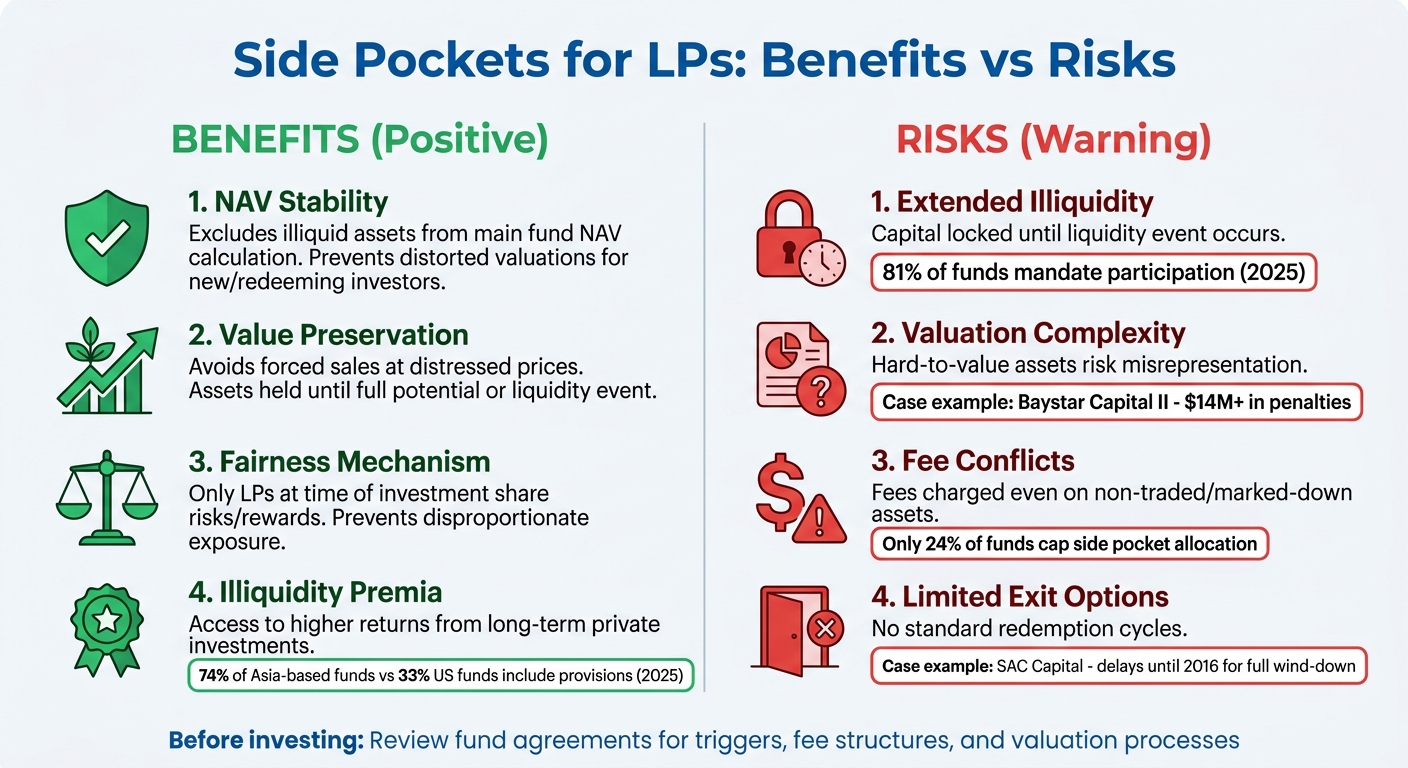 Side Pockets in Pre-IPO Funds: Benefits vs Risks for Limited Partners