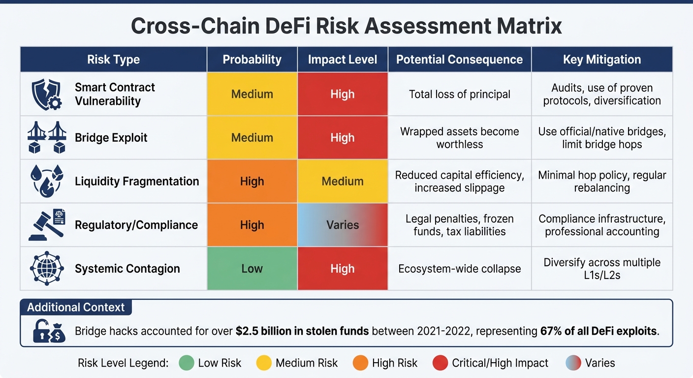 Cross-Chain DeFi Risk Assessment Matrix for Family Offices