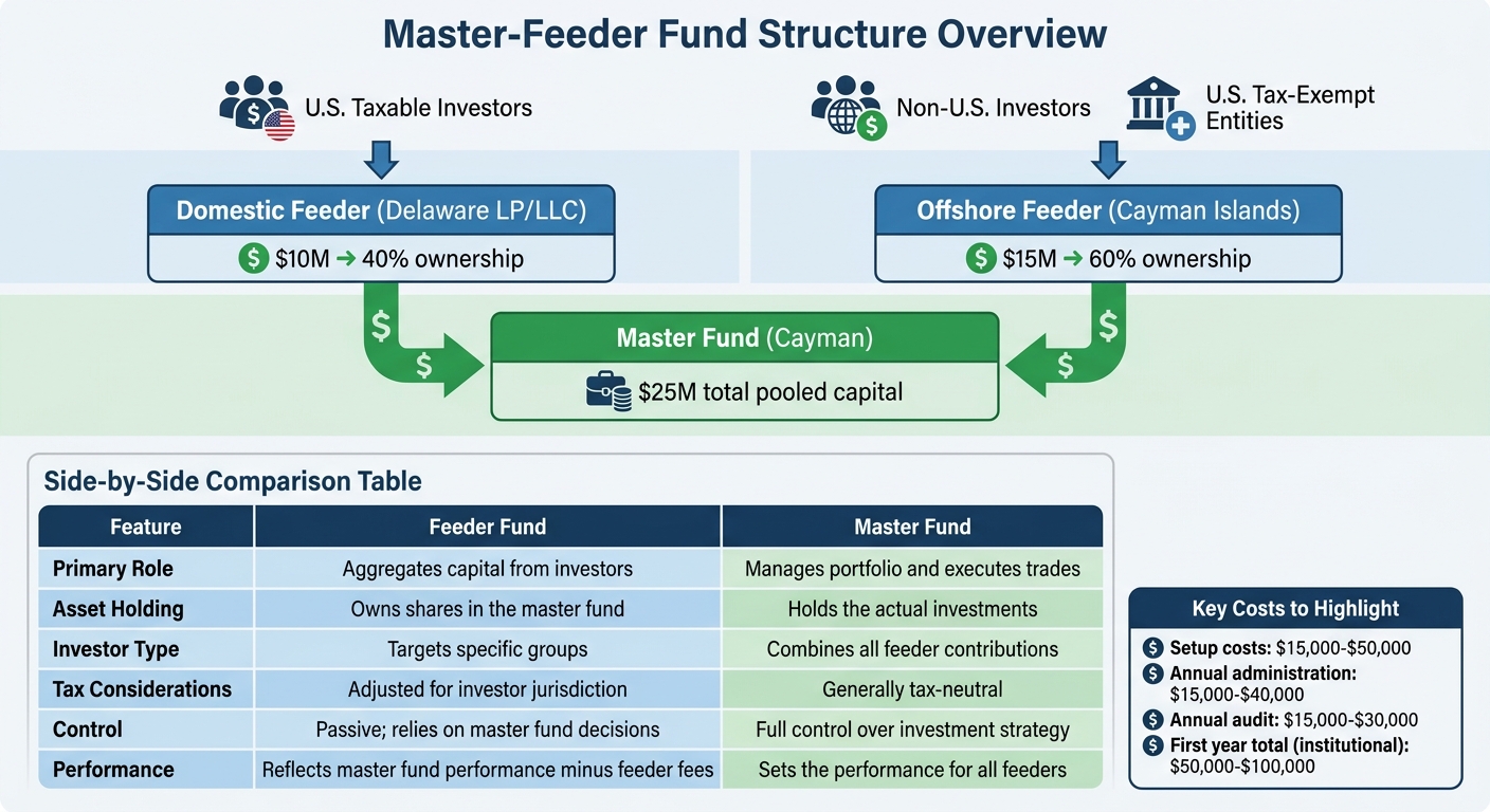Master-Feeder Fund Structure: Capital Flow and Key Differences