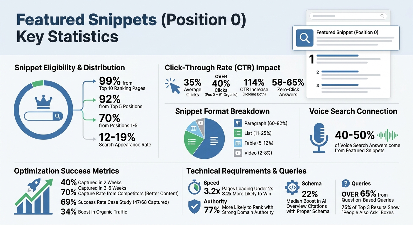 Featured Snippets Statistics: Why Position 0 Matters for SEO