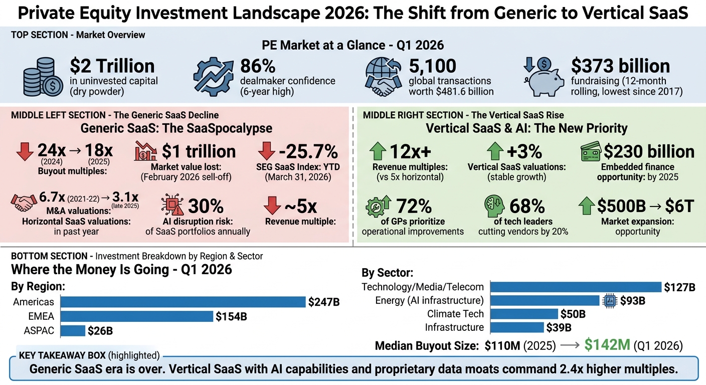 Private Equity Investment Shift: Generic SaaS vs Vertical SaaS in 2026