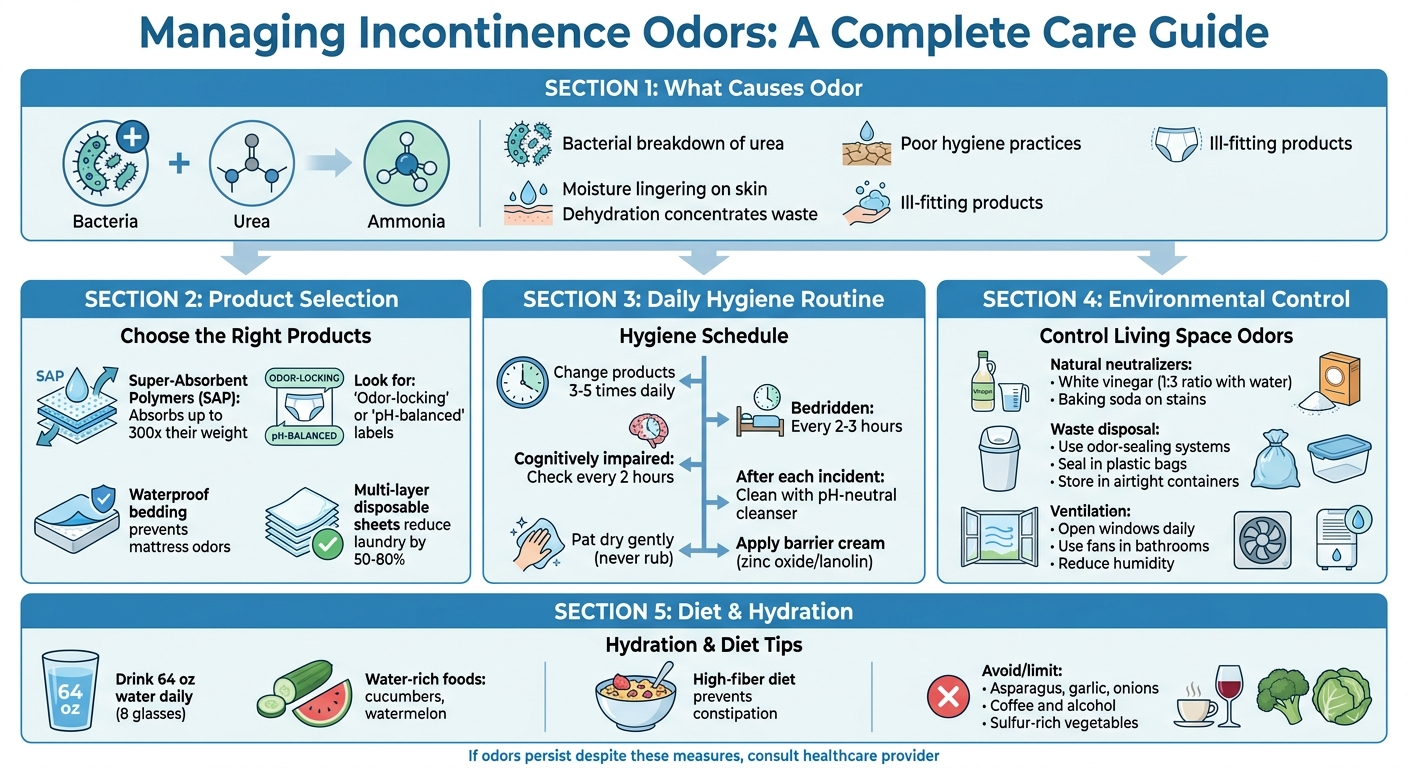 Complete Guide to Managing Incontinence Odors: Products, Hygiene & Prevention