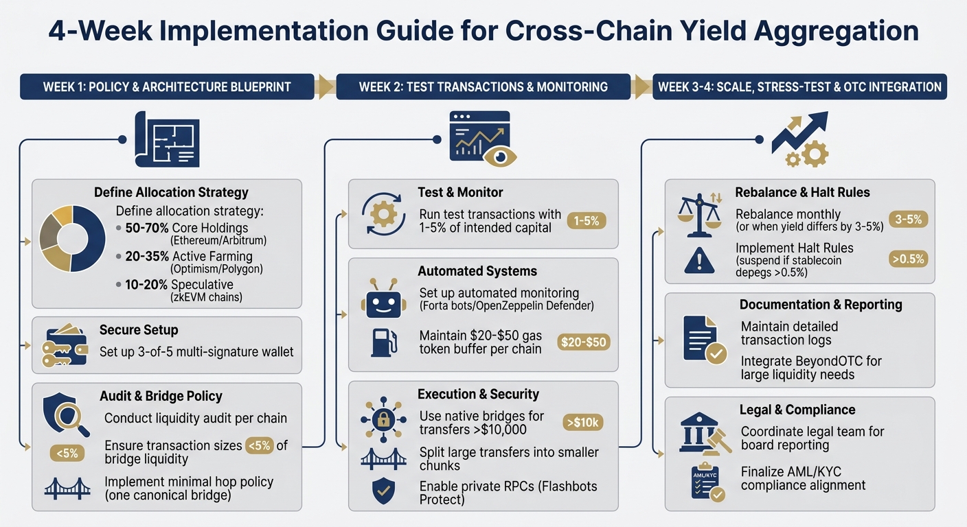 4-Week Cross-Chain Yield Implementation Guide for Family Offices
