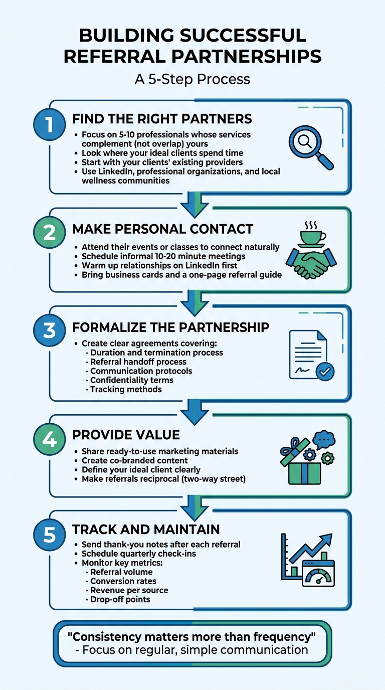 5-Step Guide to Building Successful Referral Partner Relationships