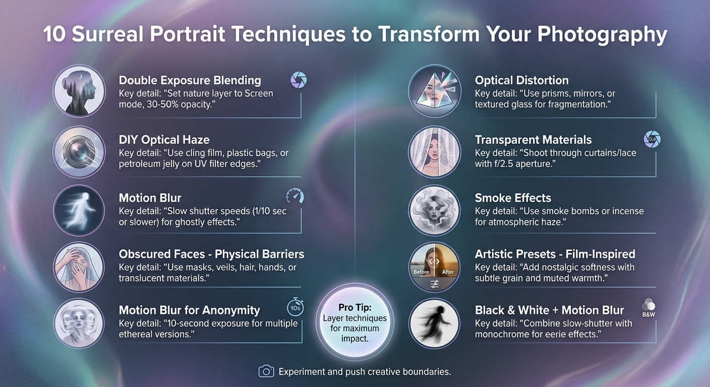 10 Surreal Portrait Photography Techniques and Effects