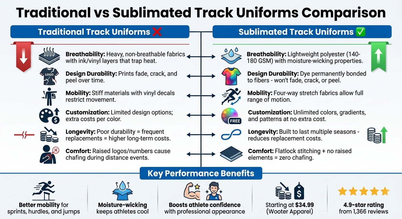 Traditional vs Sublimated Track Uniforms: Performance Comparison