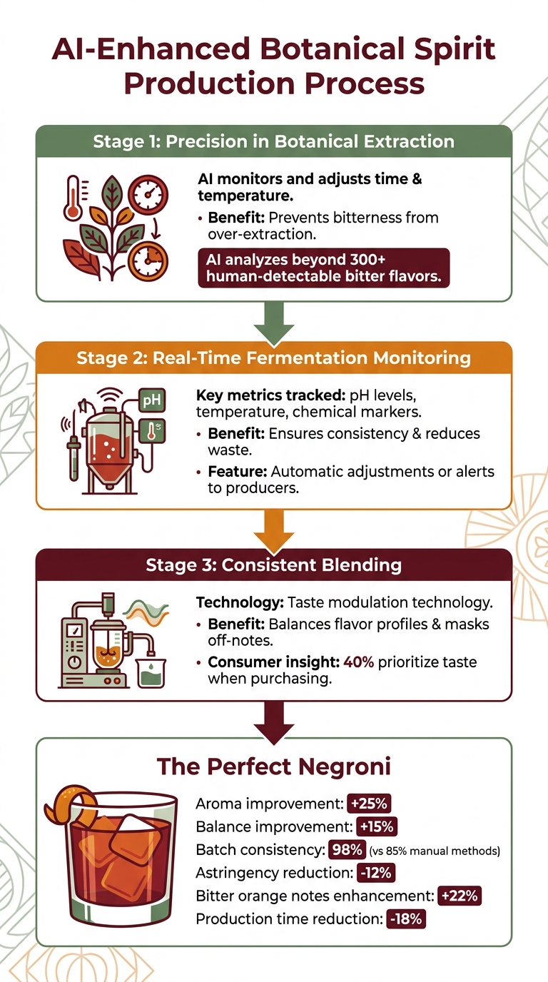 How AI Enhances Botanical Spirit Production: From Extraction to Perfect Negroni