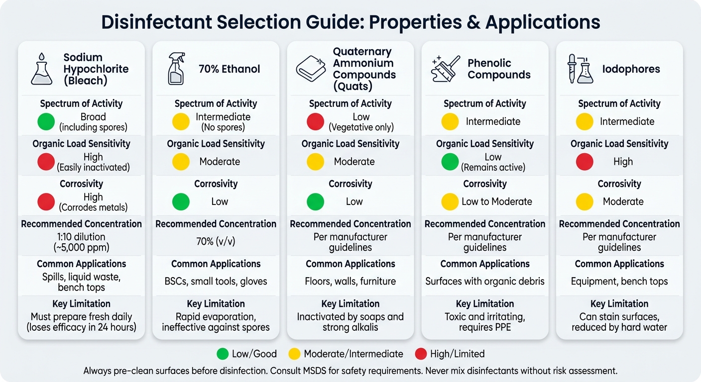 Disinfectant Selection Guide for Biosafety Waste Management