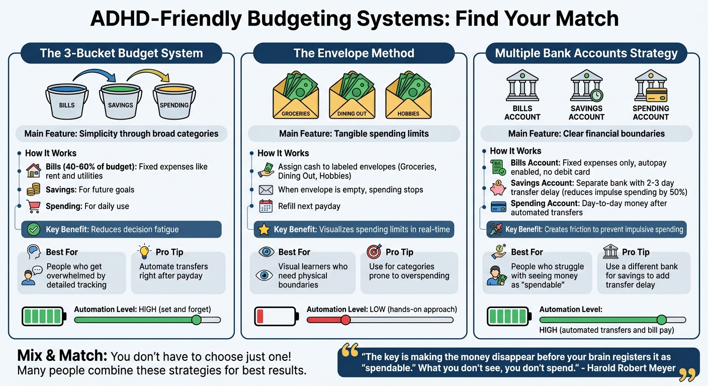ADHD-Friendly Budgeting Systems Comparison Guide