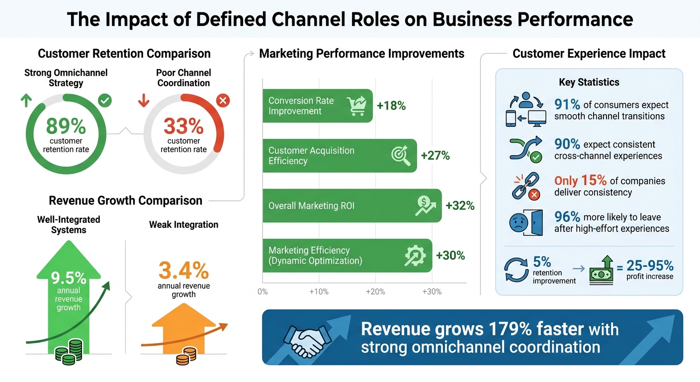 Impact of Channel Role Coordination on Customer Retention and Marketing ROI