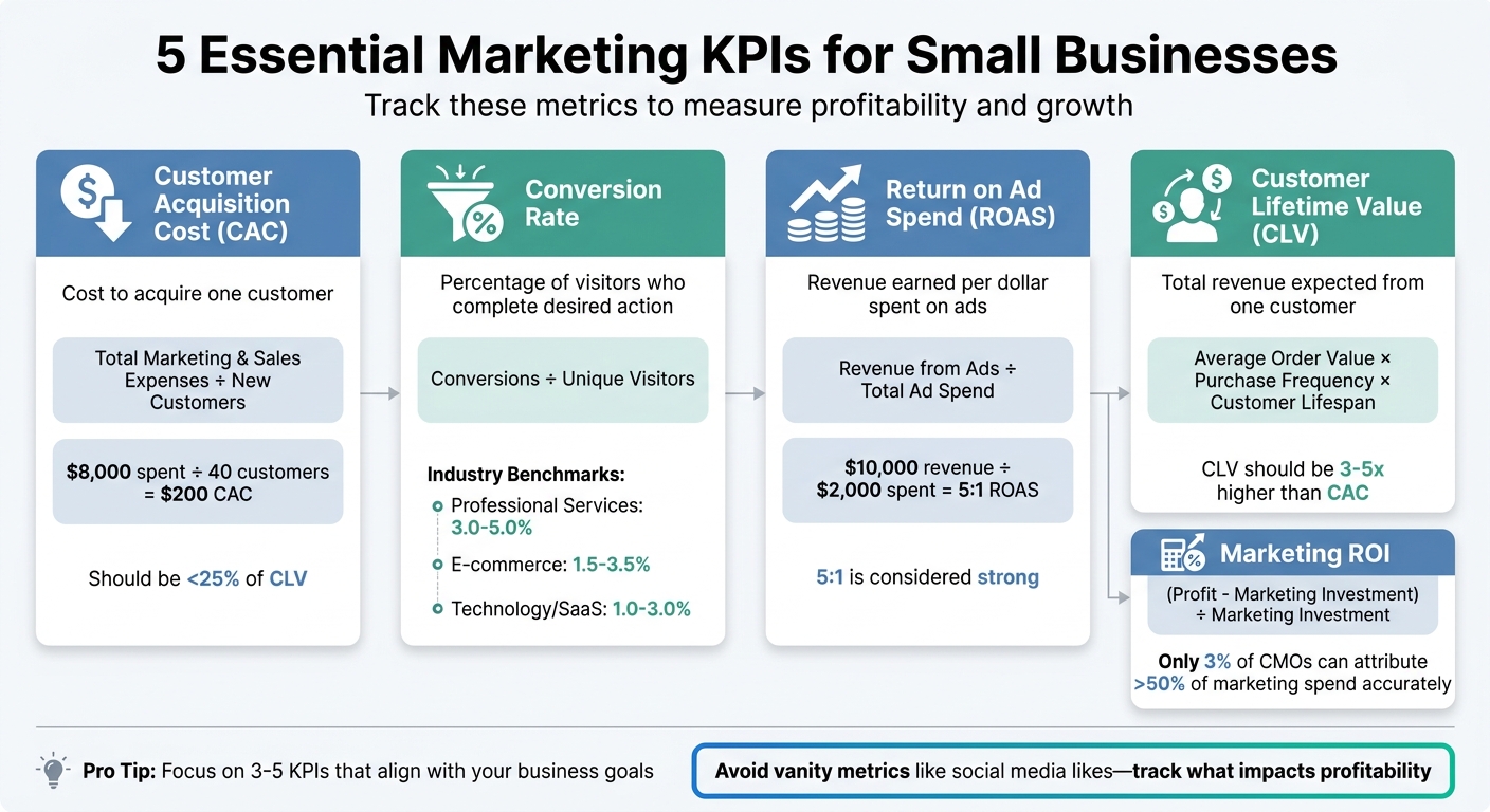 5 Essential Marketing KPIs Every Small Business Should Track