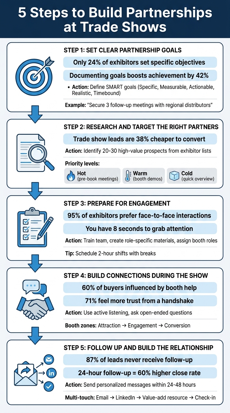 Partnership Traders How To Build Partnerships At Trade Shows - American Image Displays